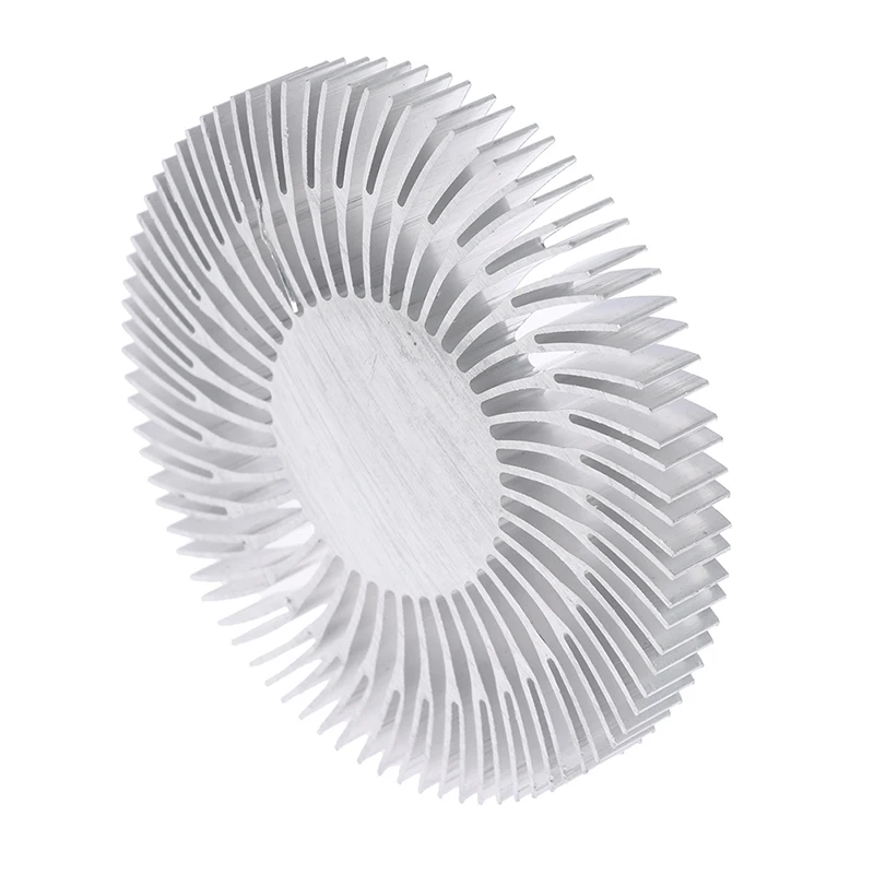 1Pcs LED Heatsink Cooller Round Radiator Aluminum 10W Heat Sink Radiator For Household Lamp Radiator Replaceable
