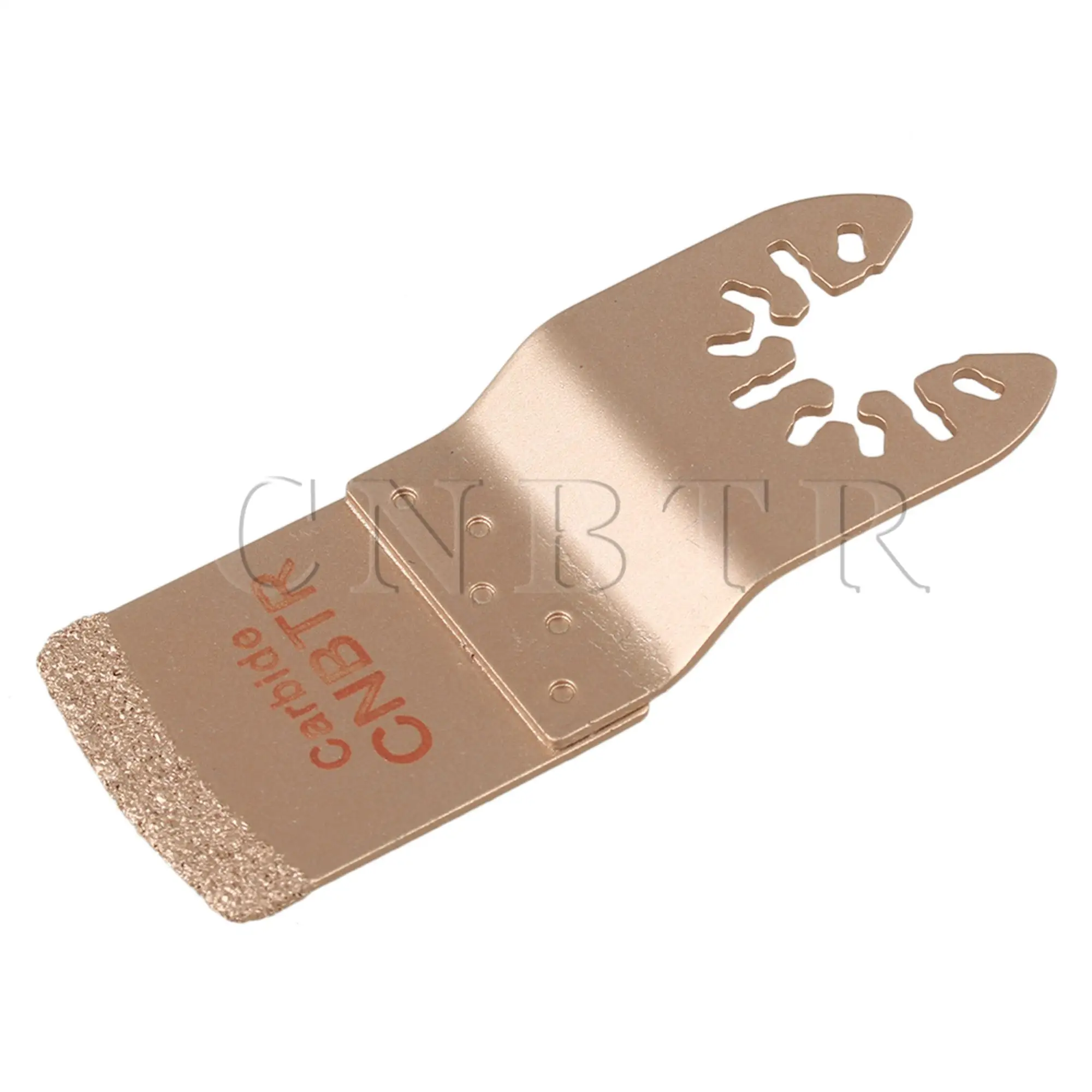 CNBTR 5 PCS E Type Carbide Oscillating Multitool 75x33mm Replacement for FEIN