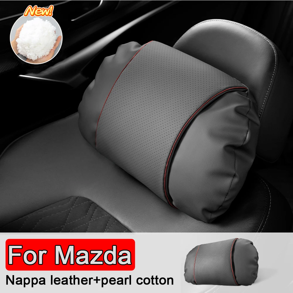 NEW Car Headrest Seat Neck Pillow Soft Breathable Cars Travel Pillows For Mazda 2 3 AXELA Mazda 6 CX4 CX5 CX7 CX9 CX8 CX50 CX30