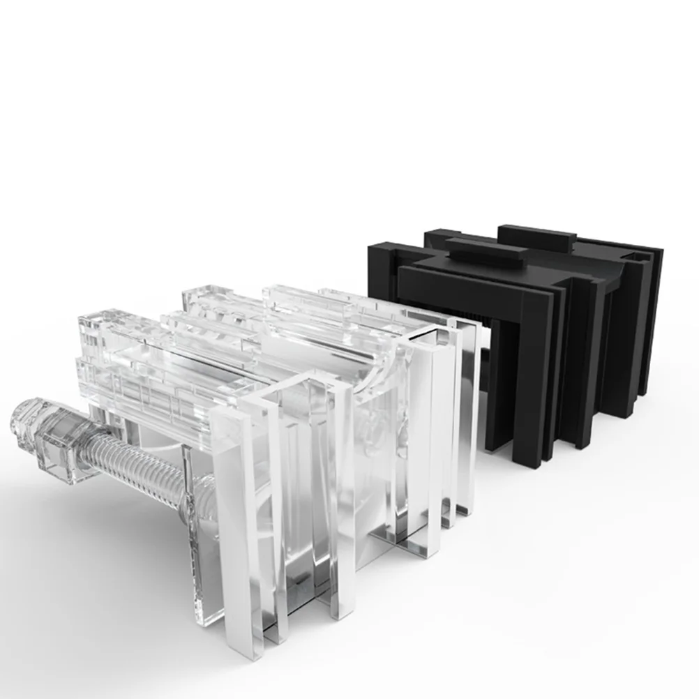 

2 Pcs Pipe Clamps Hose Clamp Filter Water Holder Acrylic Aquarium Fish Tank Clips Pipeline Fixed Tools Durable Practical