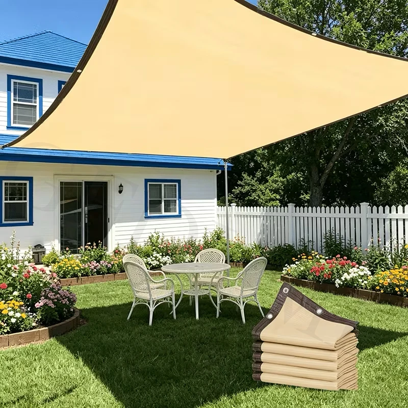 Multi Colored Garden Shade Net, Terrace Shade Net, Camping Shade Net, UV Protection, HDPE Sunscreen Cloth