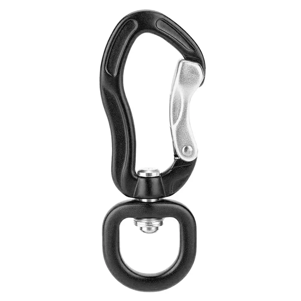 High Quality Professional Carabiner Aluminum D Shape Climbing Key Hooks Security Master Lock Mountaineering Protective Equipment