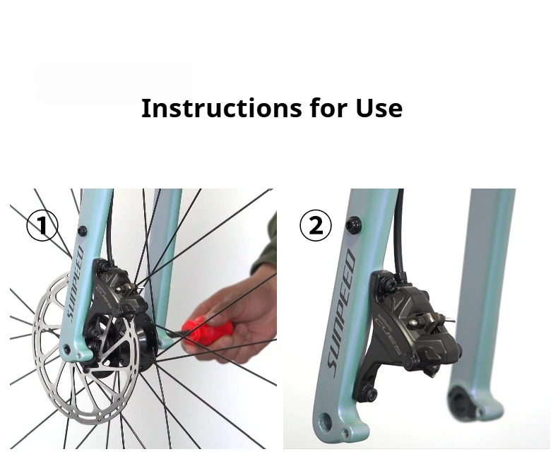 Fahrrad-Bremssattel-Kolbenpresswerkzeug, 360° drehbar, Bremsbelag-Spreizer aus Kohlenstoffstahl für Fahrrad-Ölscheibenbremsen-Kolbenrückstellung – Detail 13