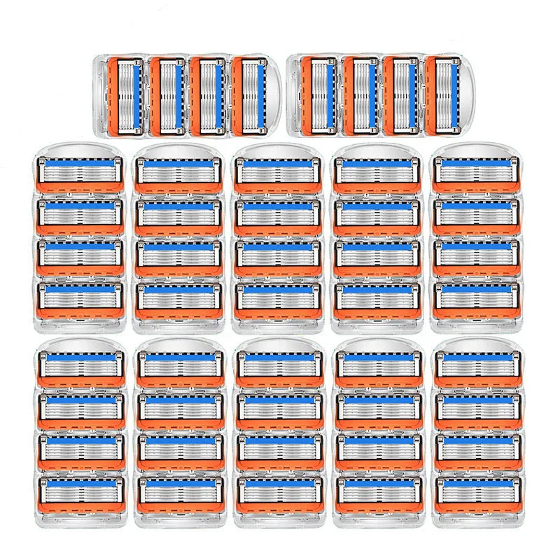 

Manual Razor For Men Five Layers Blades Men Shaving Stainless Steel Blades Suit