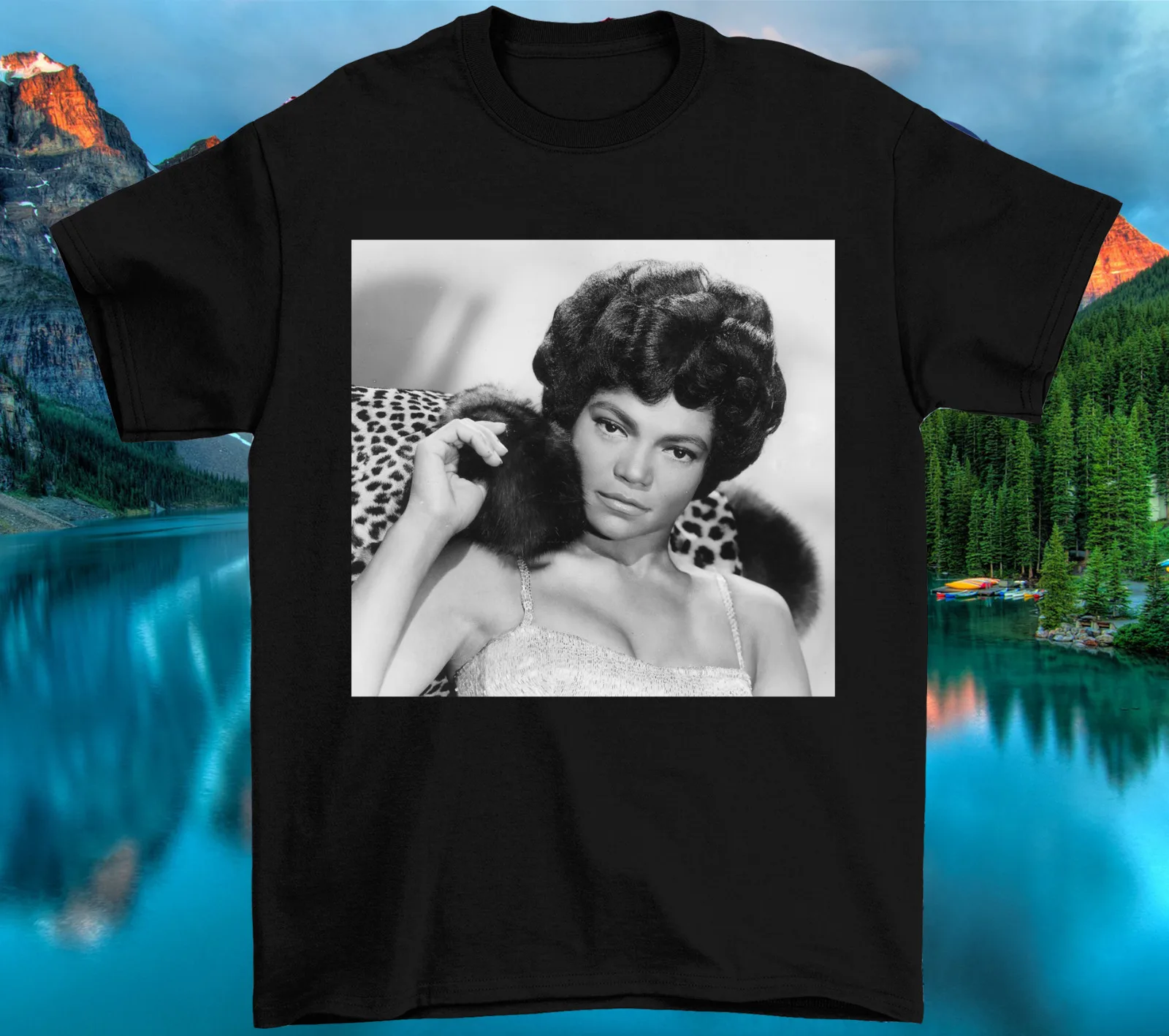 Eartha Kitt Singer Hot Tee Men T Shirt Cotton All Size S-4XL Gifl EE146