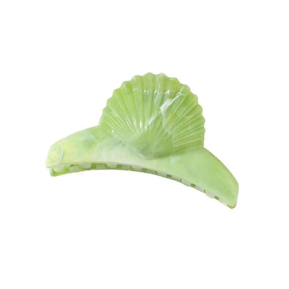 Hair Grab Clip Acetate Shell Hair Clips Beach Headwear Korean Style Acetic Acid Barrettes Acetic Acid High Ponytail Clip