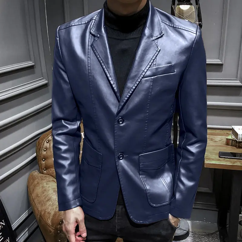 

Облегающие однобортные мужские пиджаки, новинка 2025, модный мужской пиджак, элегантная классическая мужская одежда, оригинальное пальто для джентльменов