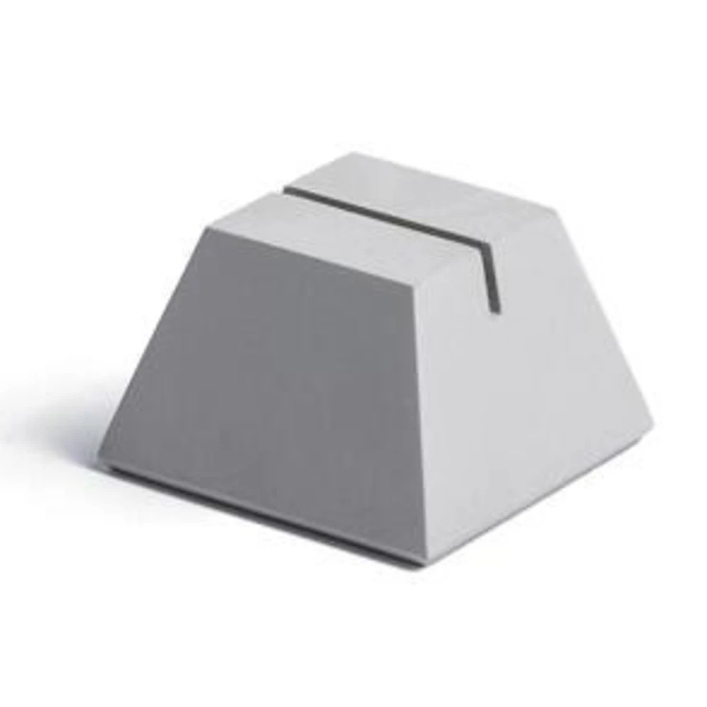 Cement Card Holder Sign Clip Table Number Rack Metal Slotted Base Buffet Bakery Bar Restaurant Menu Tag Display Stand