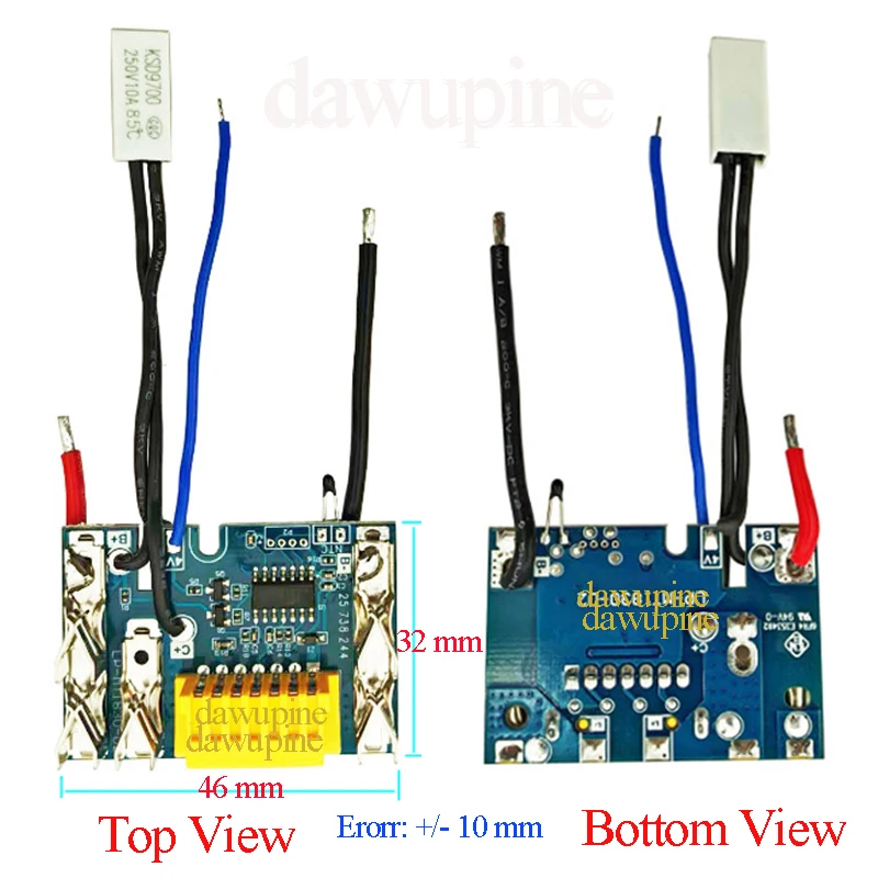 لماكيتا 18 فولت بطارية ليثيوم أيون صندوق شحن حماية لوحة دوائر كهربائية BSM PCBA BL1830 6.0Ah LED مؤشر بطارية أيون الليثيوم