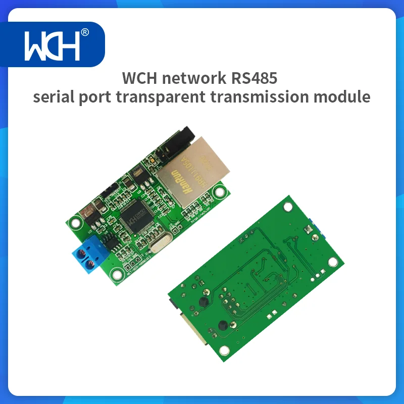 CH9121 Ethernet to RS485 RS232 Serial port transparent transmission module Support 10/100M, MDIX Line Auto-switching