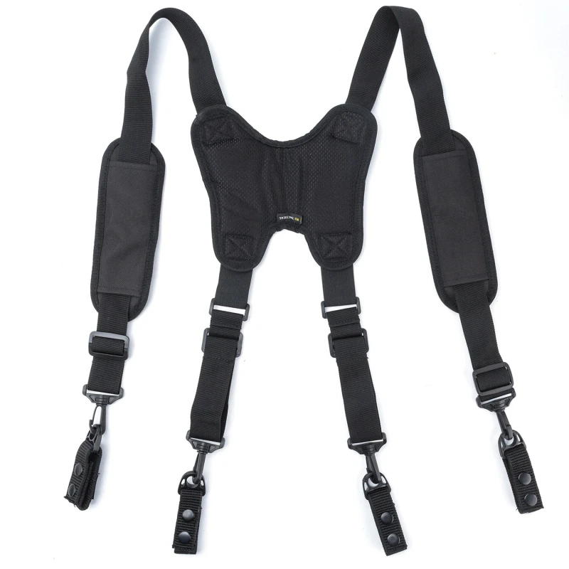 Wide Men Suspenders High Elastic Adjustable Strong Clips Suspender Heavy Duty X Back Trousers Braces Belt High Quality