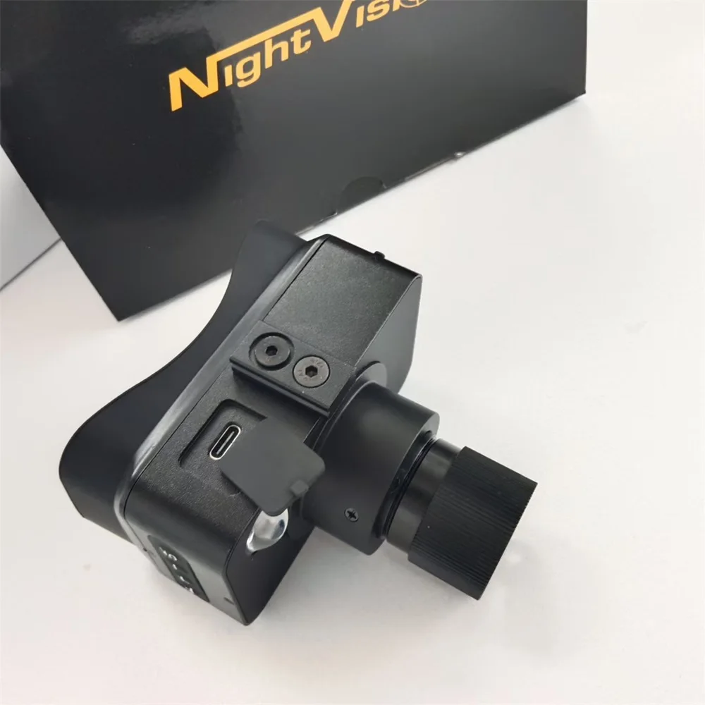 N099Y 4K UHD الأشعة تحت الحمراء للرؤية الليلية نطاق البصر المحمولة الرقمية الصغيرة التكتيكية أحادي تلسكوب كاميرا للصيد التخييم