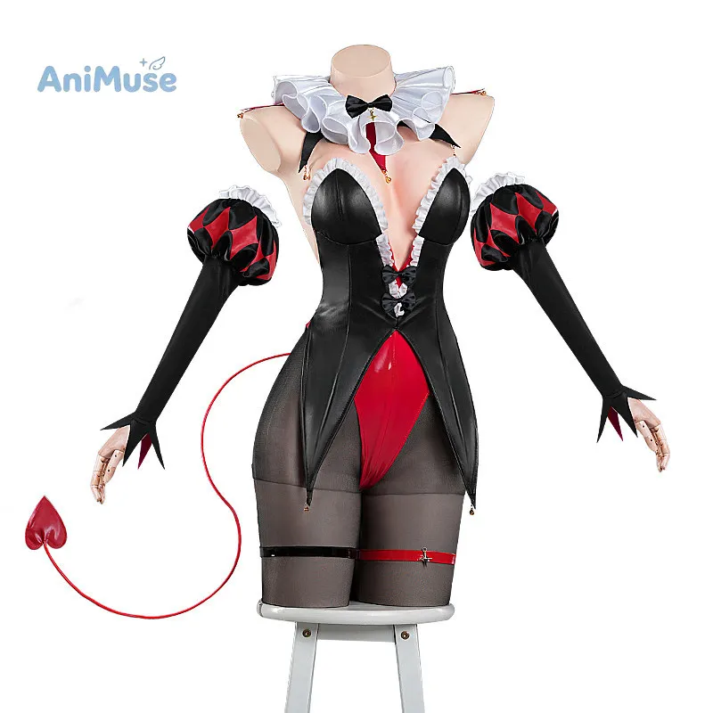 Game Azur Lane Marco Polo Cosplay Costume Full Set Women Sexy Outfit Halloween Carnival Party AniMuse view 6