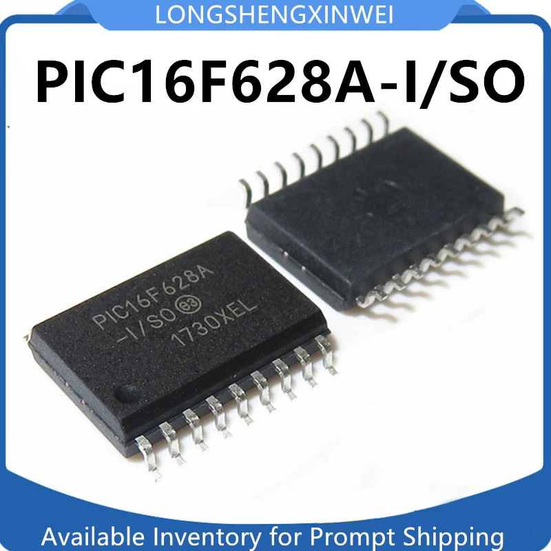 1PCS New Original PIC16F628A-I/SO PIC16F628 SOP-18 Microcontroller Chip IC