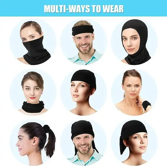 Unisex Headband Wide Turban Stretch Sweatband For Men Women Solid Color Sports Hairband Comfortable Headwrap Hair Accessories
