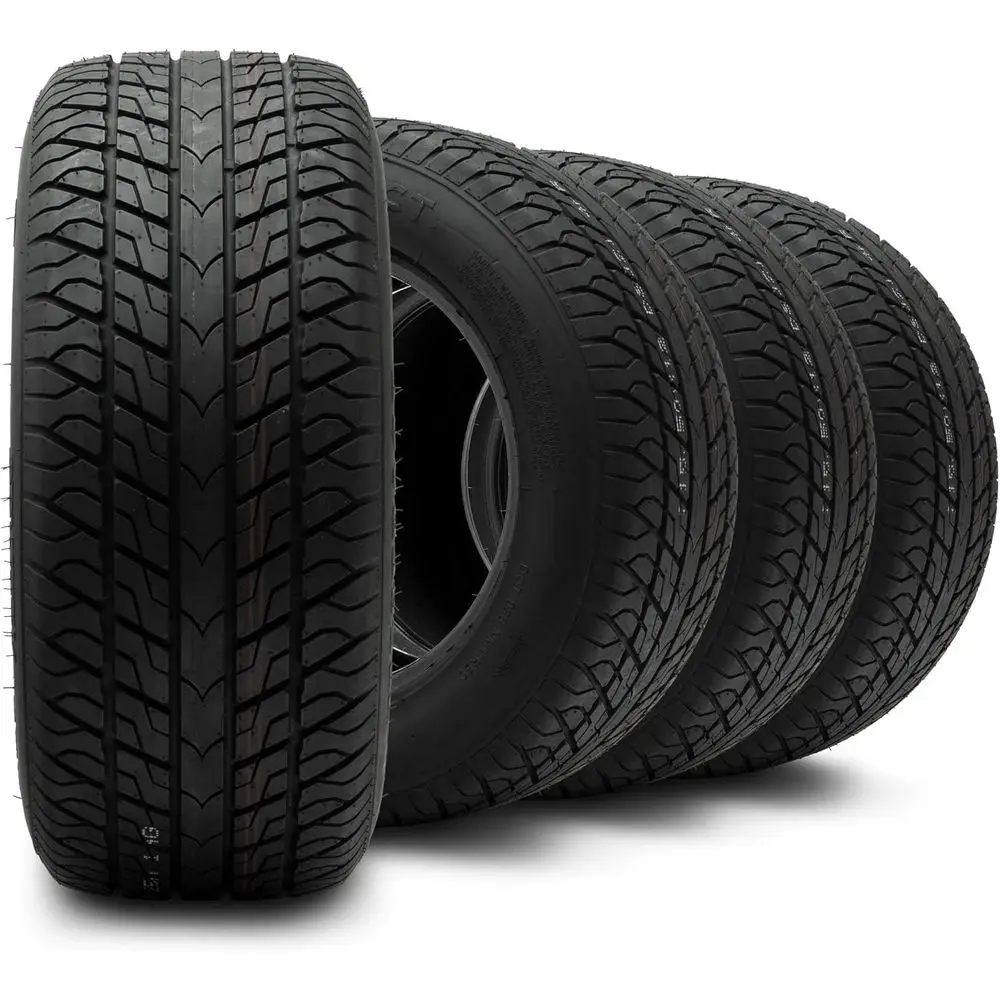 

215/50-R12 4-Ply Steel Belted Radial Golf Cart Tires Set