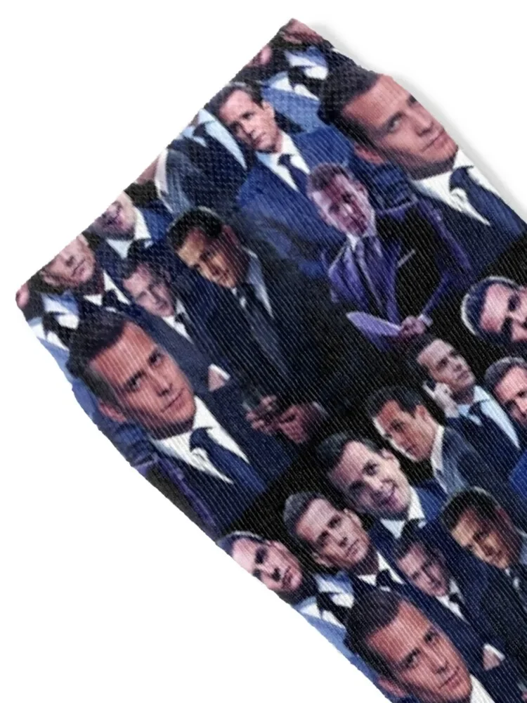 Setelan Harvey Specter kaus kaki 2022 desain tribute kaus kaki lantai antilicin Basket Pria Wanita