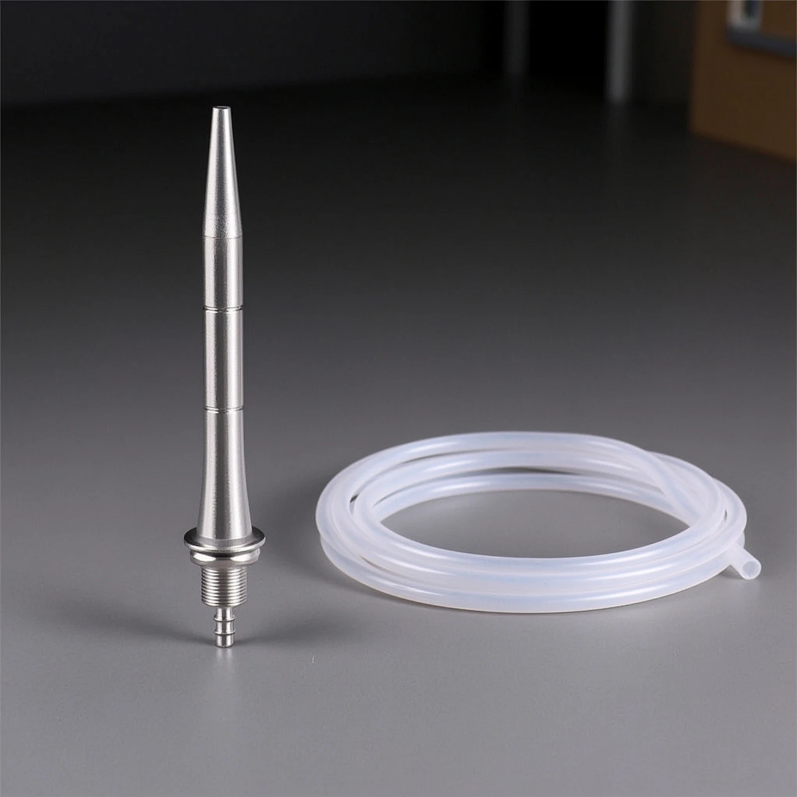 Pitot Tube Kit with Silicone Tubing Aluminum Alloy Pitot Tube with Silicone Hose Aircraft Part Accurate Detachable