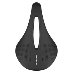 Walgun Ultralight Bicycle Saddle Cushion 3K Full Carbon Fiber Leather Bike Saddle Mountain Bike MTB Road Saddle 143/155 mm 106 g