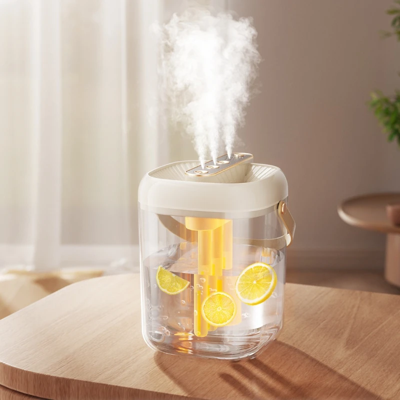 

Тонкий водяной туман, свет, звуковые увлажнители, автоматические три распылители, портативный увлажнитель воздуха, удобное использование, бытовая техника