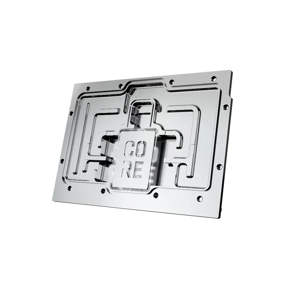 Alphacool Core Water Block serve per ASRock AMD Radeon RX 9070 XT Steel Legend 16GB dispositivo di raffreddamento della scheda grafica con piastra posteriore
