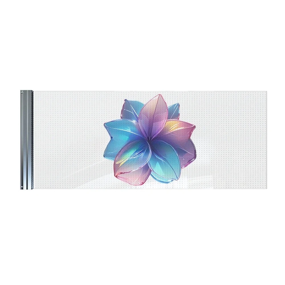 

Видеостекло Настенный светодиодный прозрачный экран Внутреннее рекламное окно Гибкий светодиодный экран Прозрачный