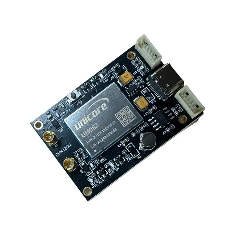 Module d'orientation de positionnement GNSS à double antenne différentielle de niveau centimétrique de haute précision UM982 GPS RTK ZED-F9P relatif