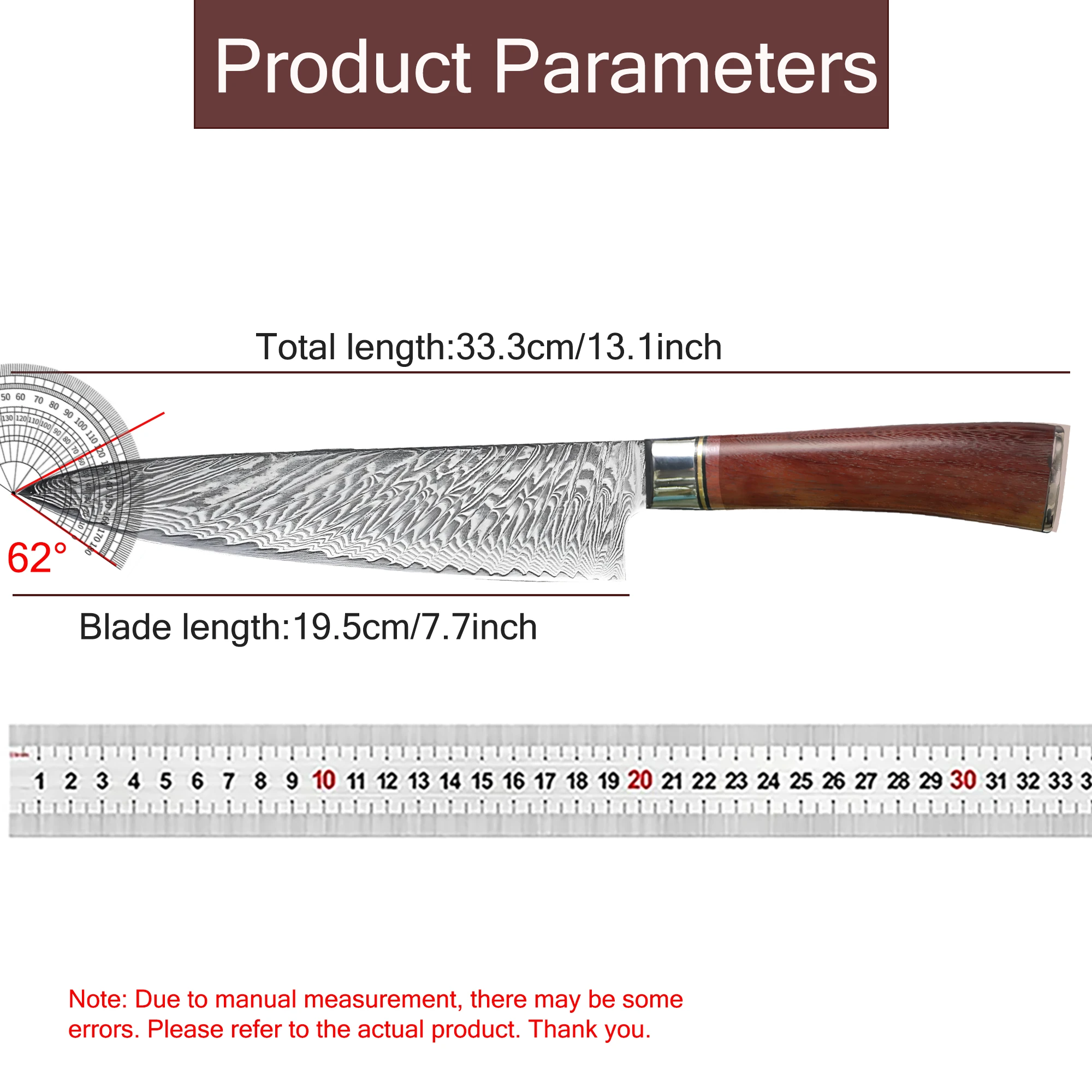 High quality Chef Knife Home Slicing Meat Fruit Vegetable Knife Cutting Knife Restaurant Knives Cooking Stuff Kitchen Tools