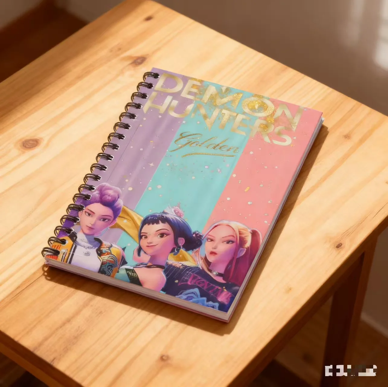 A6 KPop chasseurs de démons cahier à spirale dessin animé Huntrix journaux périphériques étudiant papeterie fournitures scolaires cadeau d'anniversaire