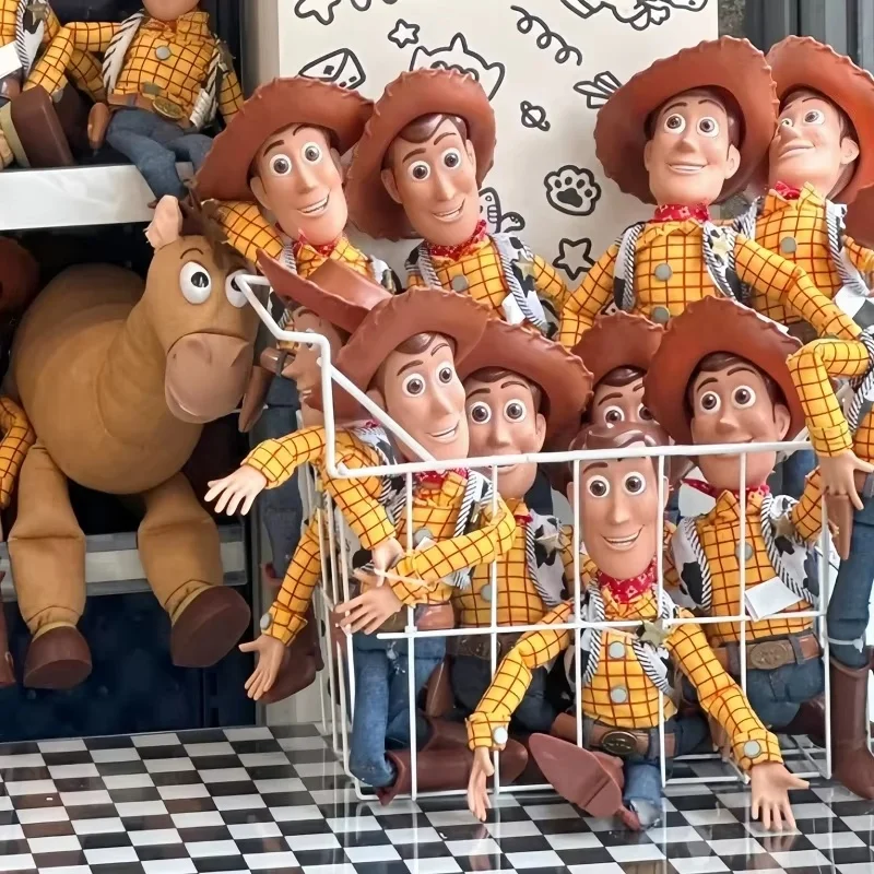 Hot Original Toystory Toy Story 4 Woody Mount Hearts Horse Bullsey 18 Inch Interactive Sound Models Toys Children Birthday Gifts