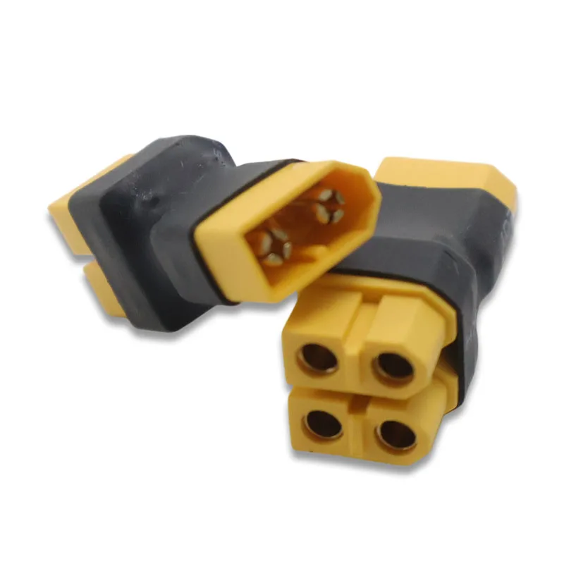XT60  Parallel Adapter Connectors 1 Male to 2 Female/ 2 Male to 1 Female Parallel Connector for RC Lipo Battery ESC
