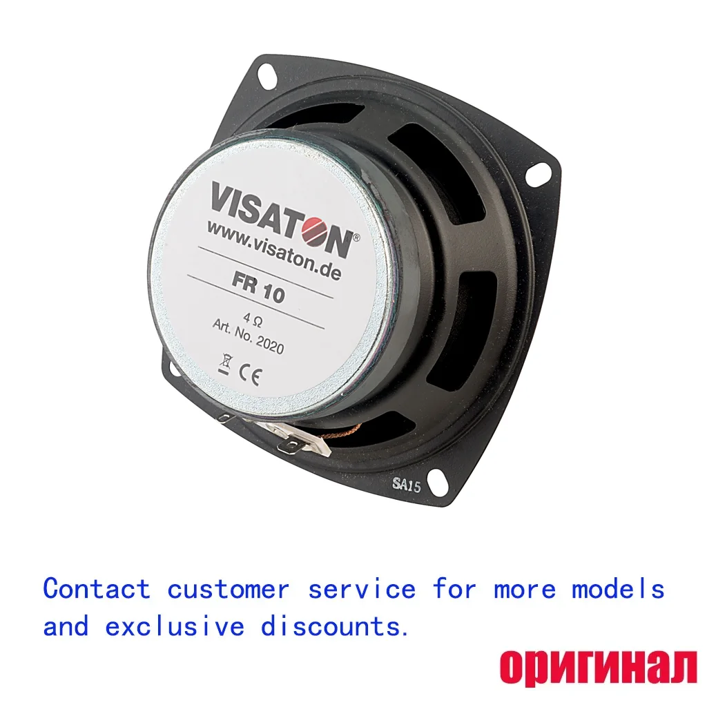 Visaton FR10 4OHM Full‑Range Speaker 10cm 4