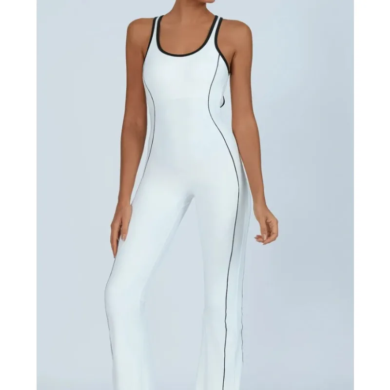 

One-Piece Yoga Suit Women Training Gym Set Sportswear Women Sports Suit Fitness Women Stretch Push Up Suit Training Suits