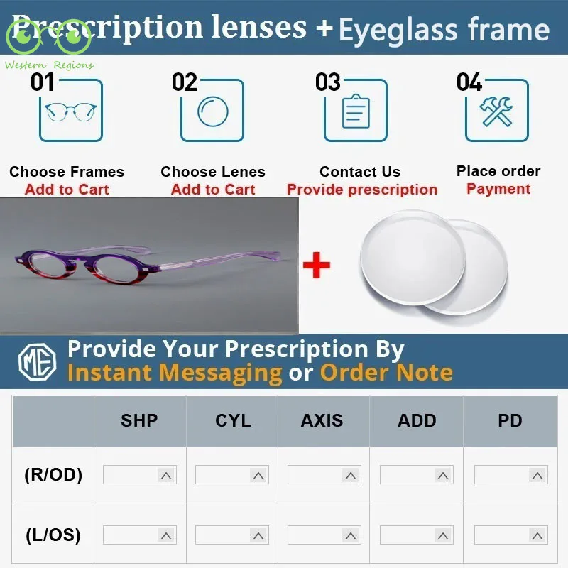 Montatura per occhiali da uomo rotonda in acetato con montatura piccola giapponese per donna viola personalità misteriosa retrò gambe spesse uomini versatili