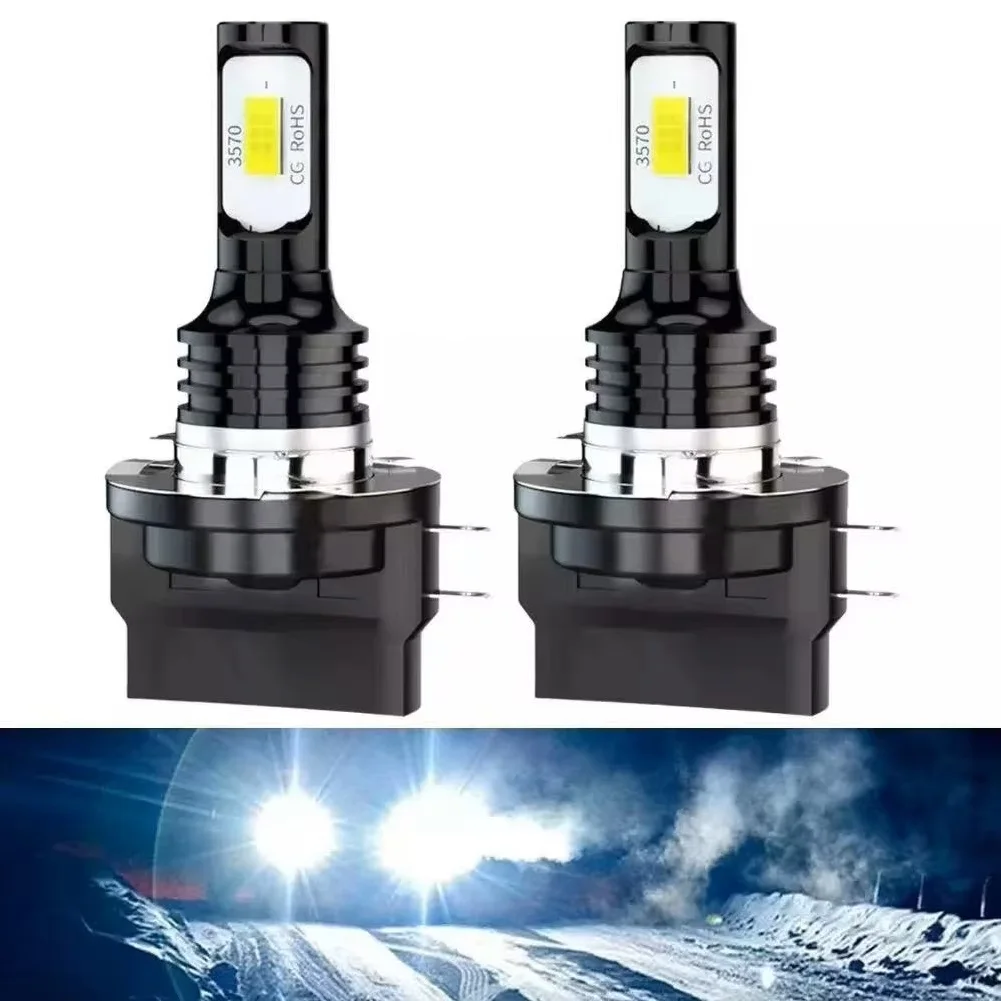 2 pçs led amarelo azul branco csp h11b h8b luz de nevoeiro do carro h9b csp chip alta potência alto brilho farol h11b lâmpada led