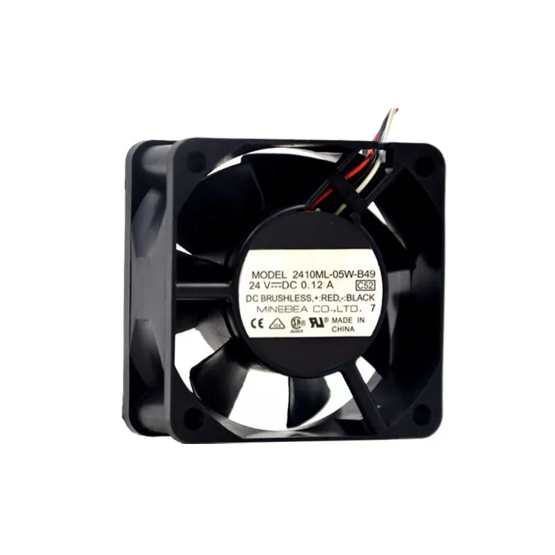 

НОВЫЙ ОРИГИНАЛ 2410ML-05W-B49 24 В 0,12 А 6 СМ 6025 60*60*25 мм ОХЛАЖДАЮЩИЙ ВЕНТИЛЯТОР РАДИАТОР