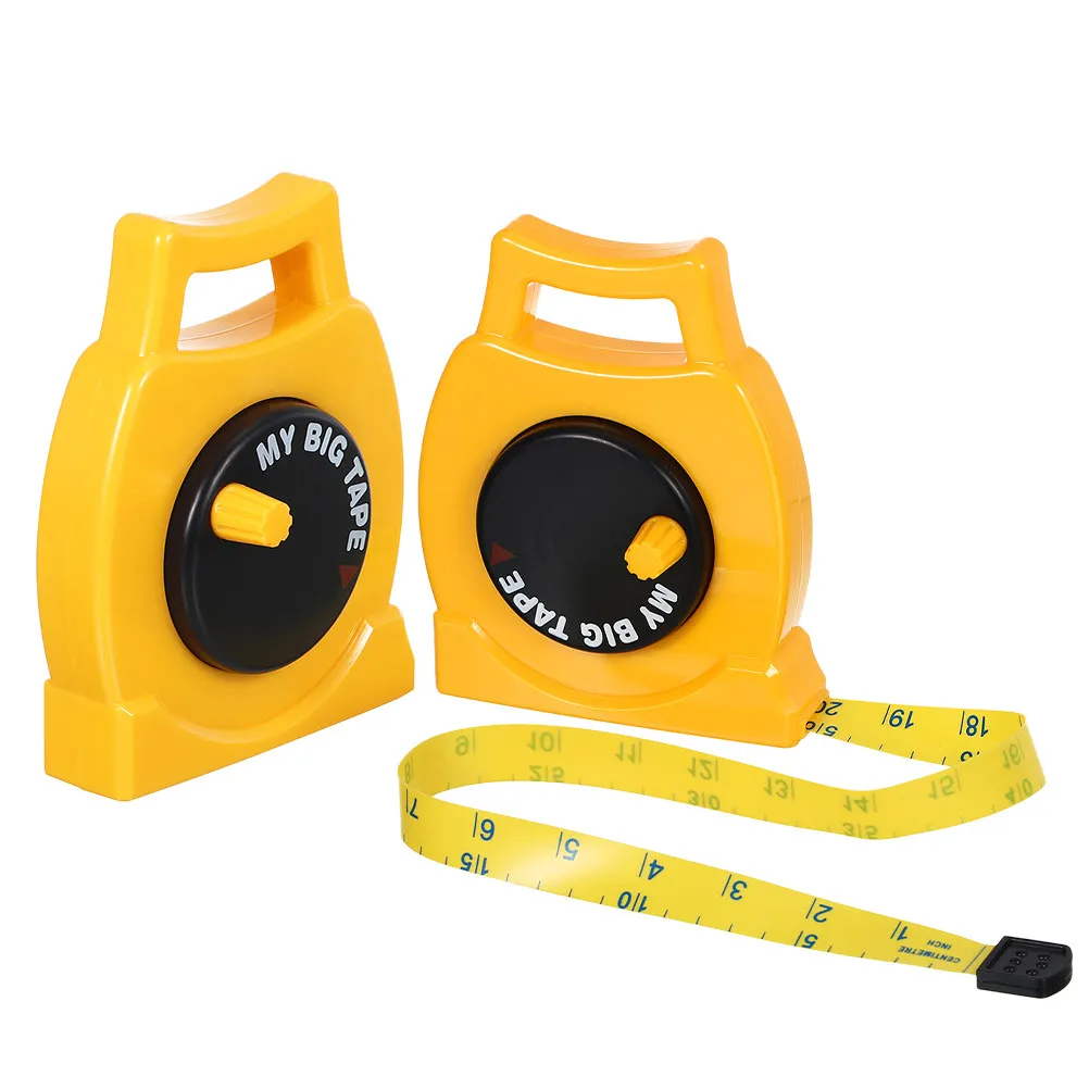 2pcs-children-tape-measure-retractable-dual-scale-large-chunky-design-safe-soft-material-for-kids-home-preschool-learning