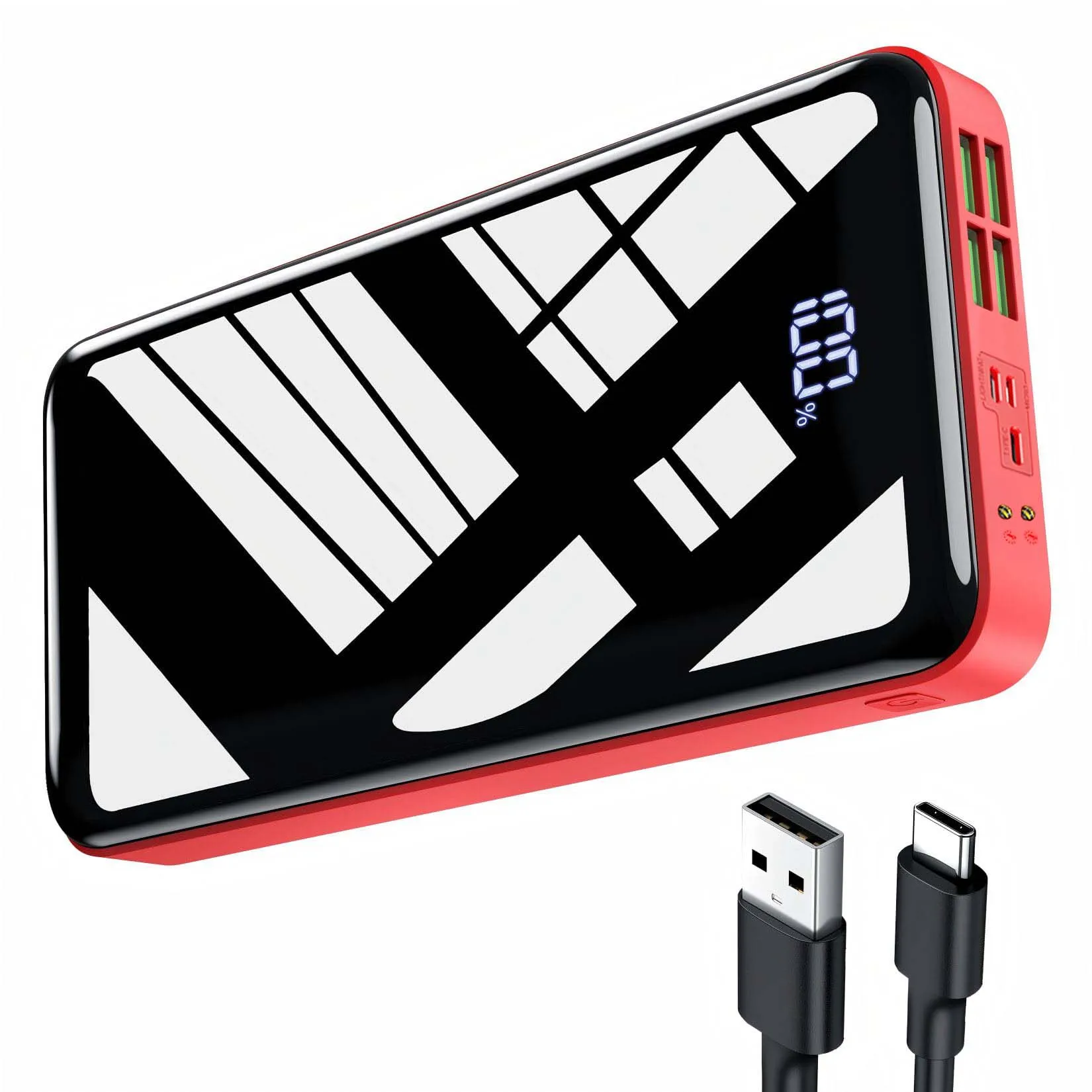 

Портативное зарядное устройство Power Bank 30000 мАч, USB-C (22.5 Вт), быстрая зарядка, внешний аккумулятор для телефона, быстрое зарядное устройство