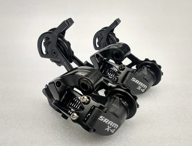 SRAM X4 REAR DERAILLEUR 3X8/9SPEED REAR DERAILLEUR BLACK Long OR Medium CAGE original parts