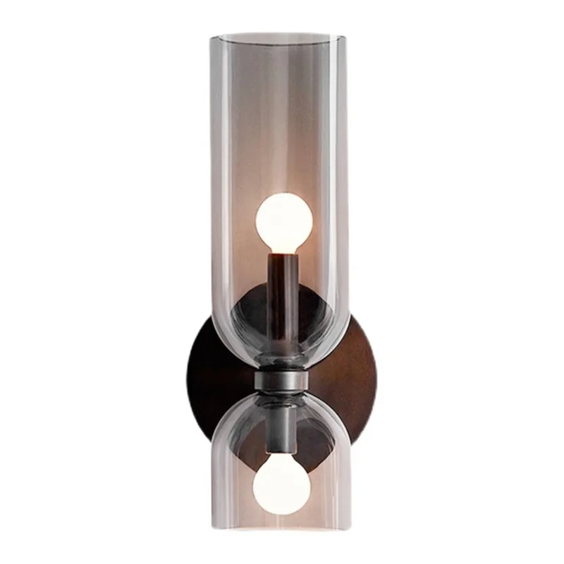 

AB34-Nordic Postmodern Light Luxury Glass Wall Lamp Bedside Bedroom Living Room Dining Room Corridor Staircase Wall
