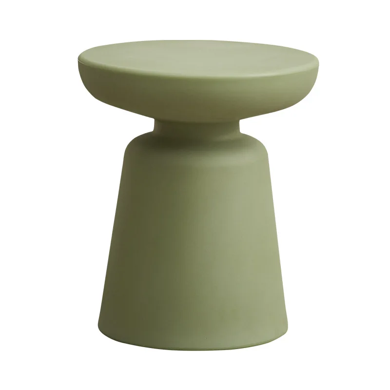 

Mushroom coffee table ins style, Nordic simple small apartment, home modern balcony round table round table high value side
