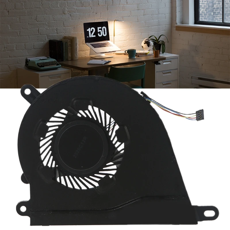 New Original Cooling Fan 4-pin DC 5V 4 Wire for HP Pavilion 15-DY 15-DY1024 14-DQ 15S-FQ 15S-EQ 340S G7 Radiator Cooler