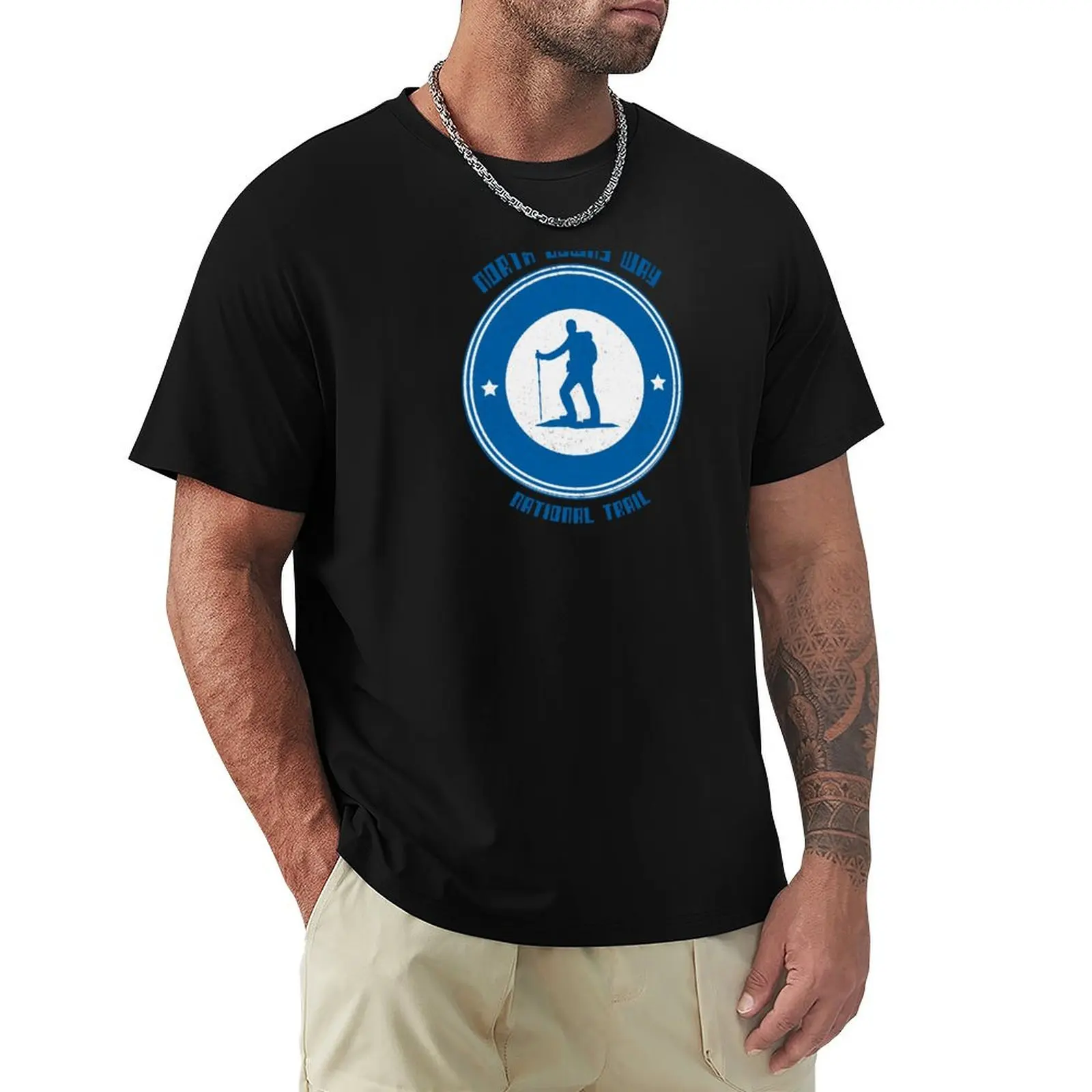 

North Downs Way T-Shirt Basic Short Sleeve T-Shirt for Men