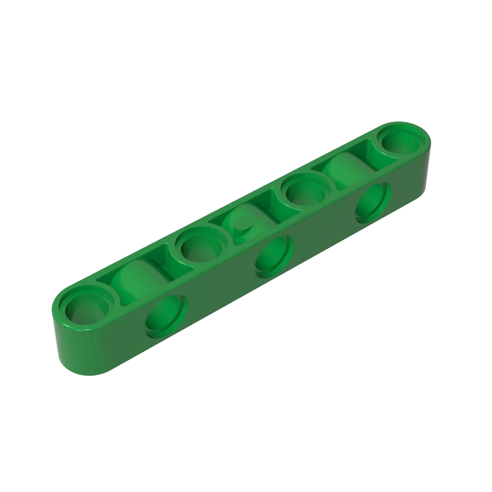 Gobricks GDS-1592 faisceau technique 1x7 d'épaisseur avec trous alternatifs blocs de construction éducatifs bricolage pour enfants technique