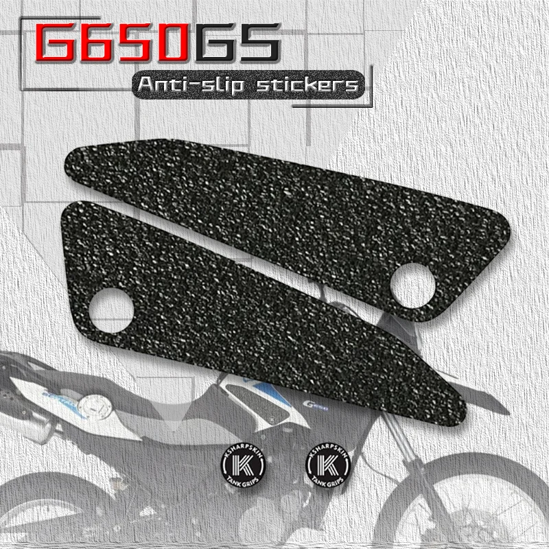 

NEW Motorcycle 3D Oil Tank Pad Side Knee Grip Protector Sticker Anti Slip Fuel Tank Decals Stickers For BMW G650GS SERTAO F650GS