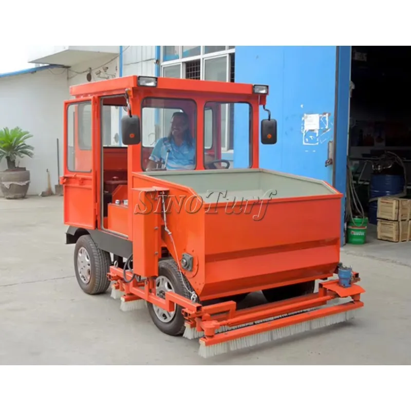 Sand Rubber Filling and Brushing Machine for Artificial Grass Installation Turf Cleaning Machine