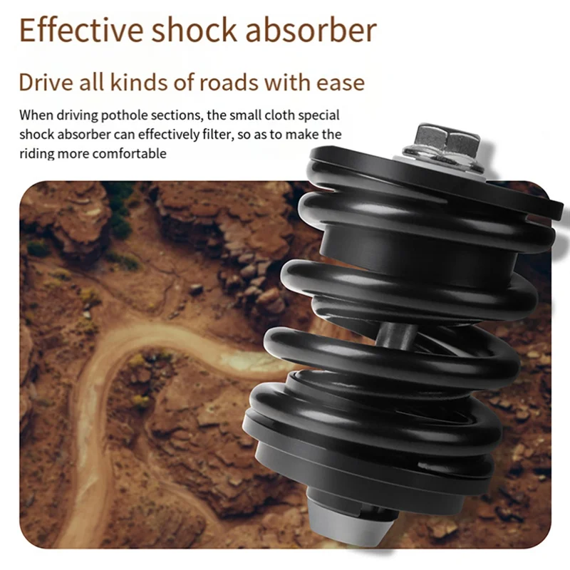 

AA67-задний амортизатор для складного велосипеда Brompton, аксессуары для подвески, пружинная подвеска