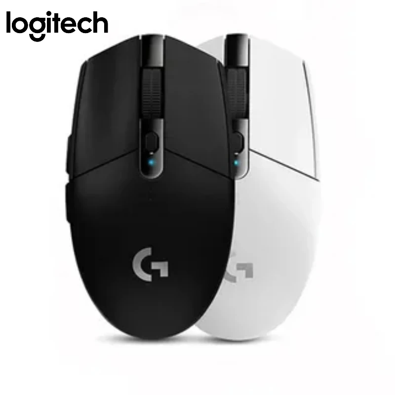 Logitech G305 Lightspeed Wireless Gaming Mouse, 2.4G USB Hero Sensor, 6 Programmable Buttons, Lightweight for PC Laptop Gamer,
