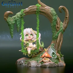 Genshin Impact 15cm Figure Nahida 3d Printing White Mold Doll Figurine Complete Set Diy Painting Fun Gk Action Figure Model Gift