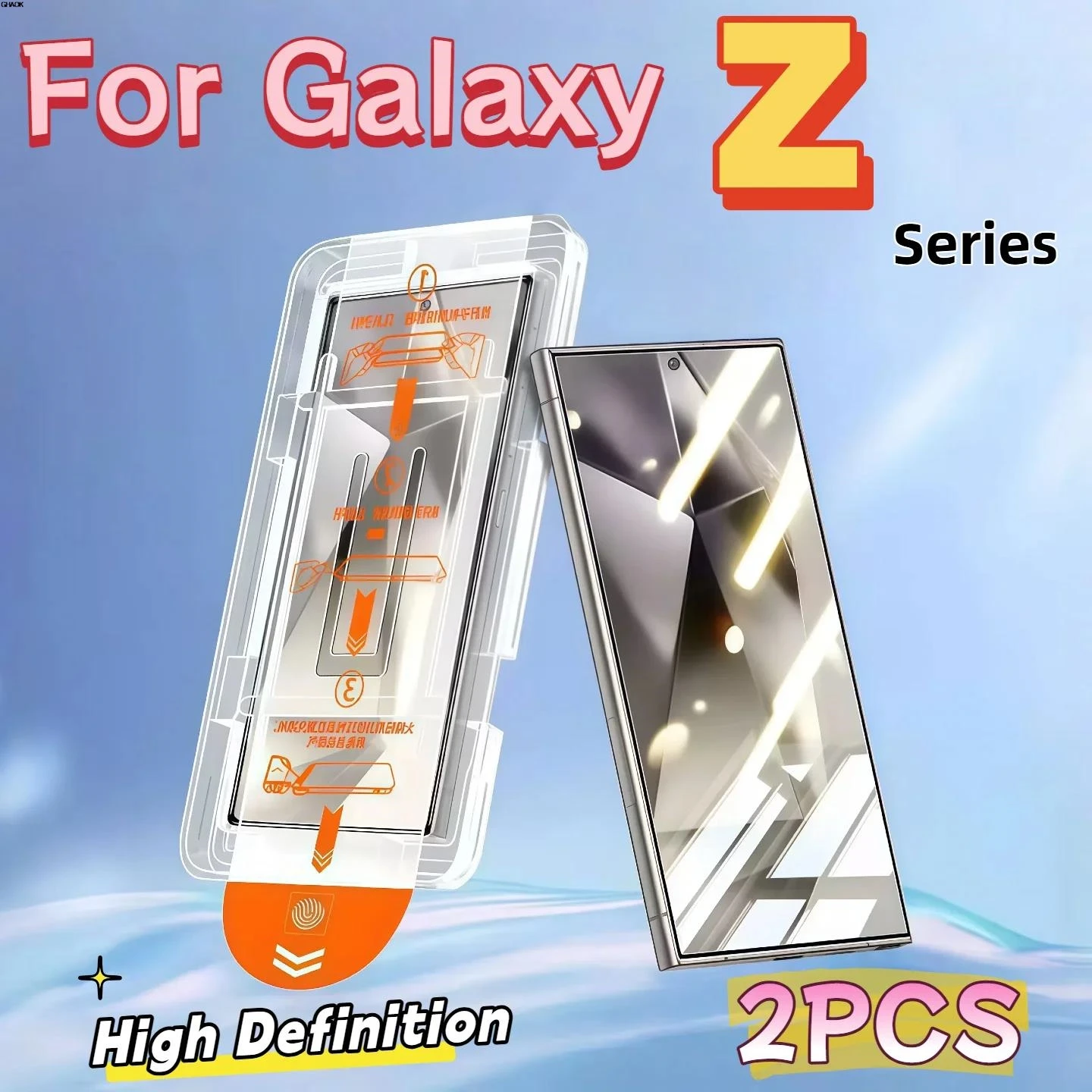 

2PCS NEW Dust Free Quick Installation for Samsung Galaxy Z Fold 7 3 4 5 6 5G 9H HD Tempered Glass Screen Protector Scratch Proof